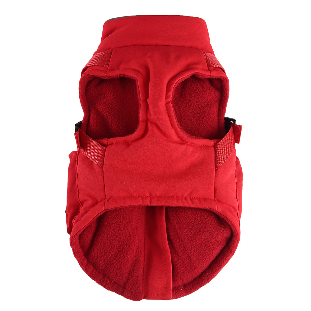 Dual-Color & Sport Harness Jacket – Red / Black / Army Green