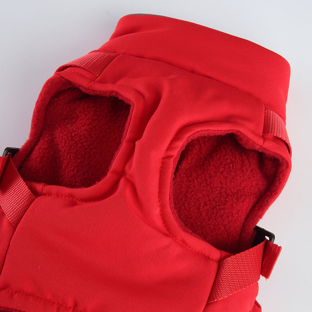 Dual-Color & Sport Harness Jacket – Red / Black / Army Green