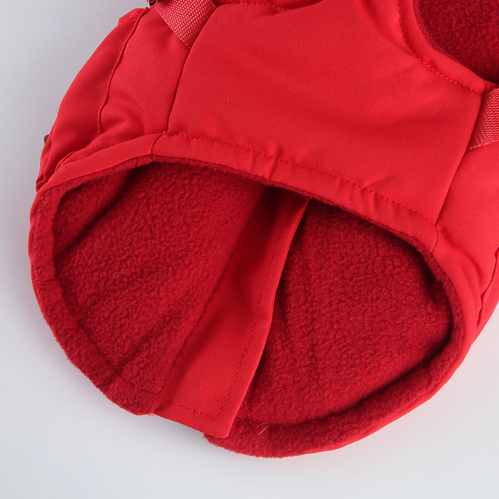 Dual-Color & Sport Harness Jacket – Red / Black / Army Green