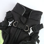 Dual-Color & Sport Harness Jacket – Red / Black / Army Green