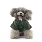 Faux Fur Hooded Parka Dog Jacket