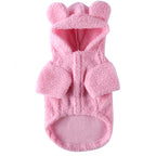 PinkyPaw Fuzzy Dog Hoodie