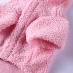 PinkyPaw Fuzzy Dog Hoodie