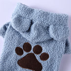 PinkyPaw Fuzzy Dog Hoodie