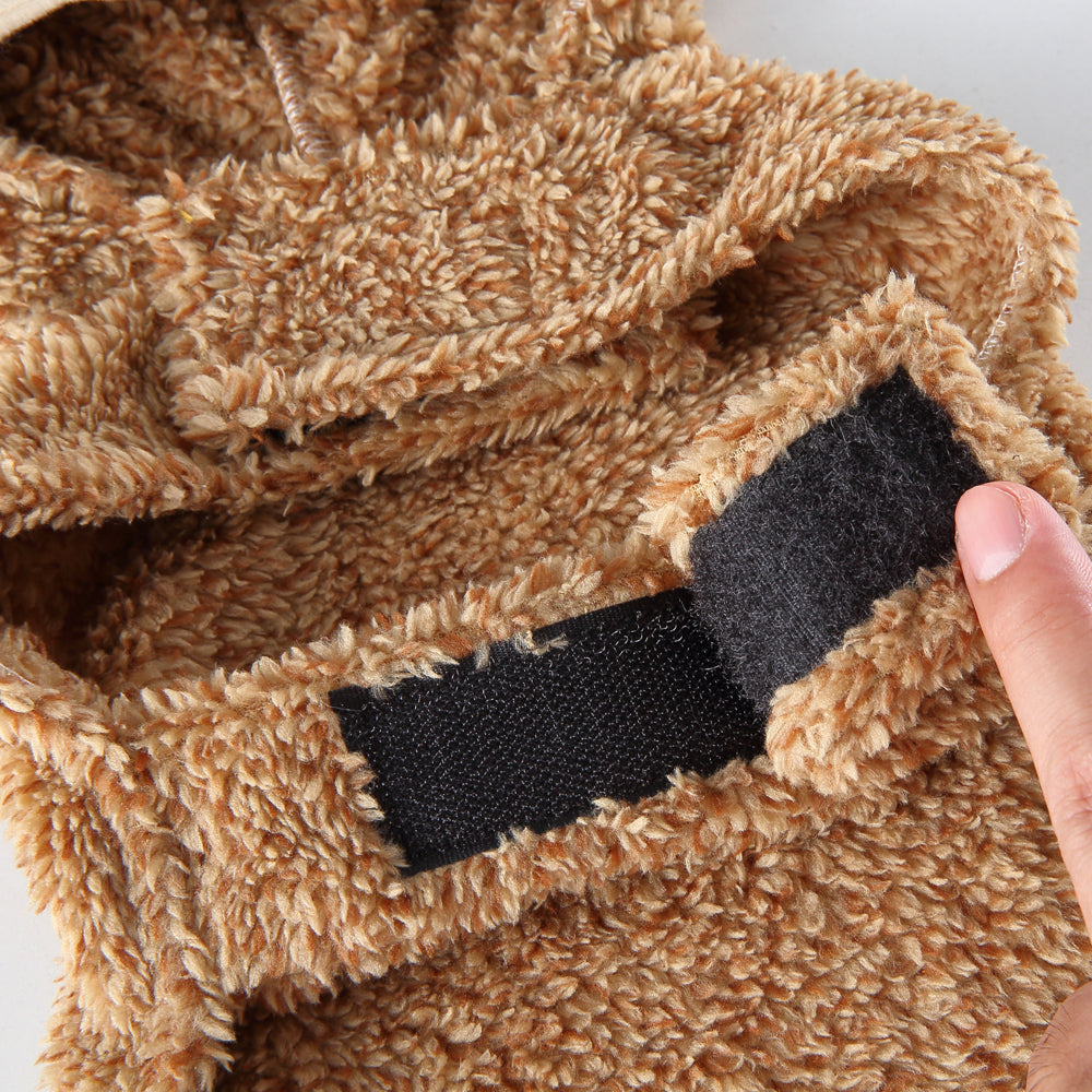 Adorable Sloth Dog Hoodie with Hood and Cute Face