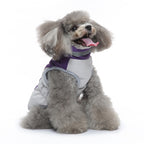 Quilted Harness Dog Vest – Purple