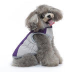Quilted Harness Dog Vest – Purple