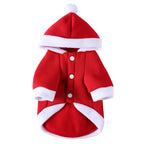 Polka Dot Green Dog Dress with Christmas Tree Design