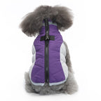 Quilted Harness Dog Vest – Purple