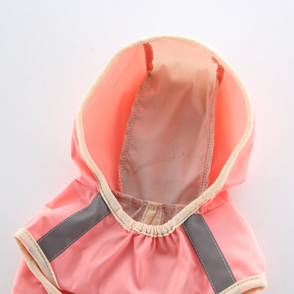 CoralPup Reflective Rain Coat