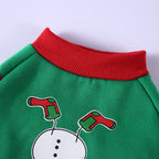 Christmas Love Snowman Dog Sweater