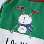Christmas Love Snowman Dog Sweater