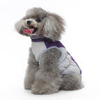 Quilted Harness Dog Vest – Purple