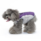 Quilted Harness Dog Vest – Purple