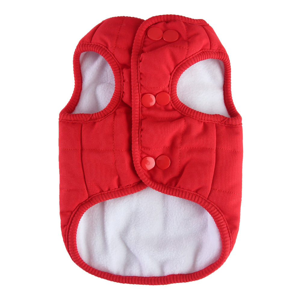 Bear Patch 2‑Piece Dog Outfit (Vest + Striped Turtleneck)