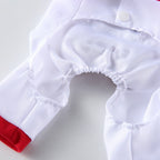 Chef Dog Costume with “I Love Dog” Embroidery and Bone Details