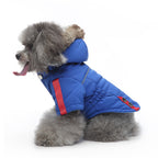 Faux Fur Hooded Parka Dog Jacket