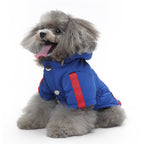 Faux Fur Hooded Parka Dog Jacket