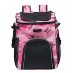 Multi-Function Pet Bike Carrier – Grey / Wine Red / Black / Pink Camo / Green Camo