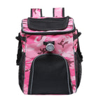 Multi-Function Pet Bike Carrier – Grey / Wine Red / Black / Pink Camo / Green Camo