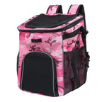 Multi-Function Pet Bike Carrier – Grey / Wine Red / Black / Pink Camo / Green Camo