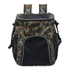 Multi-Function Pet Bike Carrier – Grey / Wine Red / Black / Pink Camo / Green Camo