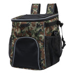 Multi-Function Pet Bike Carrier – Grey / Wine Red / Black / Pink Camo / Green Camo