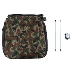 Multi-Function Pet Bike Carrier – Grey / Wine Red / Black / Pink Camo / Green Camo