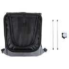 Multi-Function Pet Bike Carrier – Grey / Wine Red / Black / Pink Camo / Green Camo