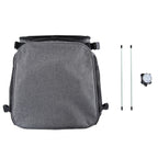 Multi-Function Pet Bike Carrier – Grey / Wine Red / Black / Pink Camo / Green Camo