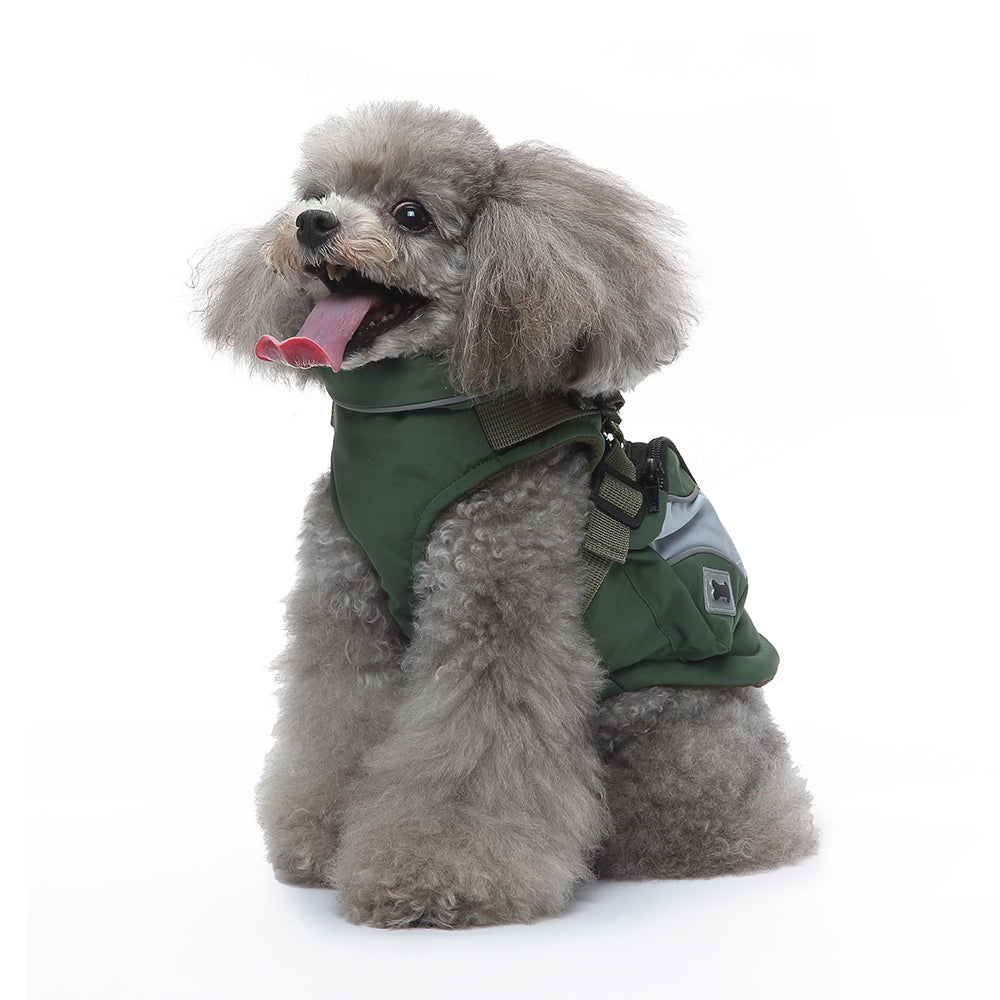 Dual-Color & Sport Harness Jacket – Red / Black / Army Green