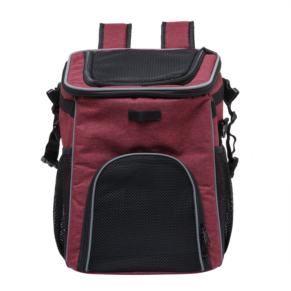 Multi-Function Pet Bike Carrier – Grey / Wine Red / Black / Pink Camo / Green Camo