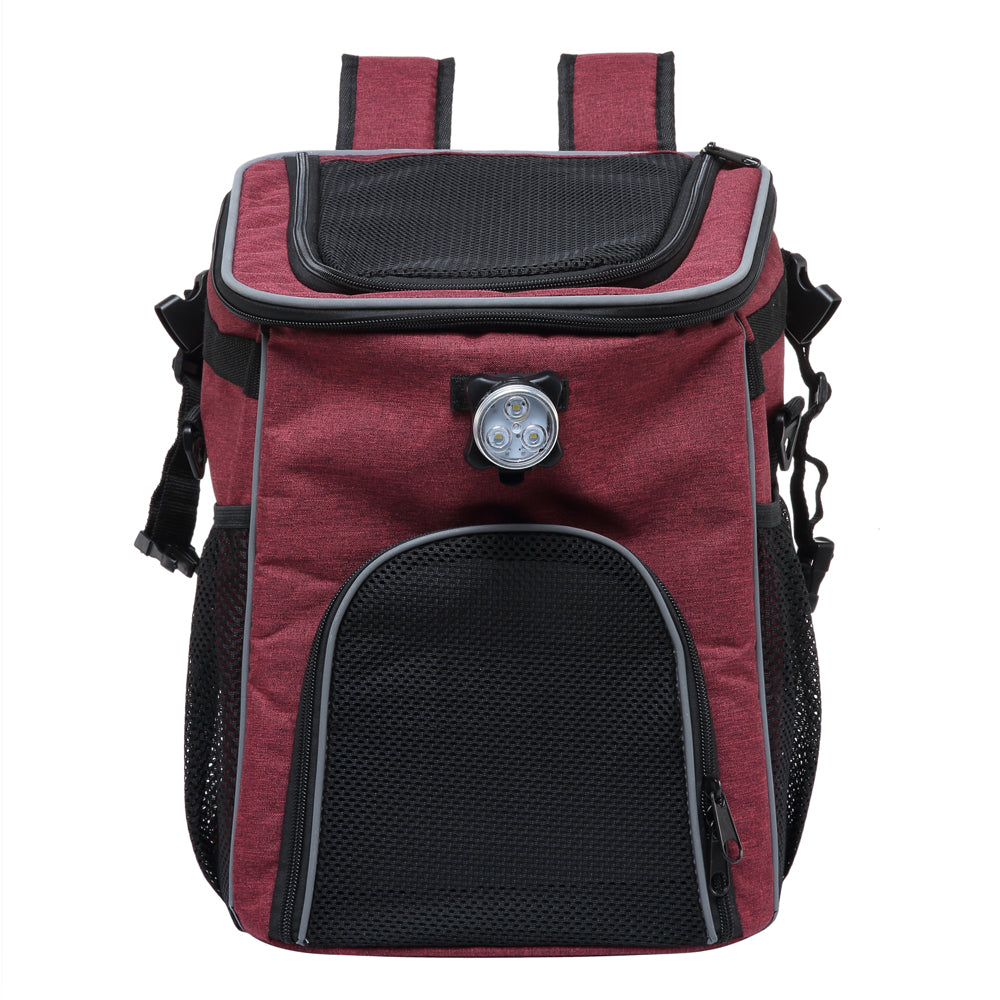 Multi-Function Pet Bike Carrier – Grey / Wine Red / Black / Pink Camo / Green Camo