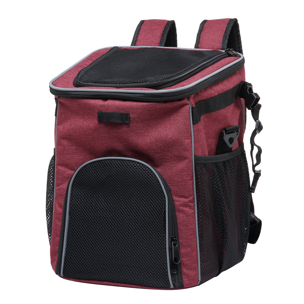 Multi-Function Pet Bike Carrier – Grey / Wine Red / Black / Pink Camo / Green Camo