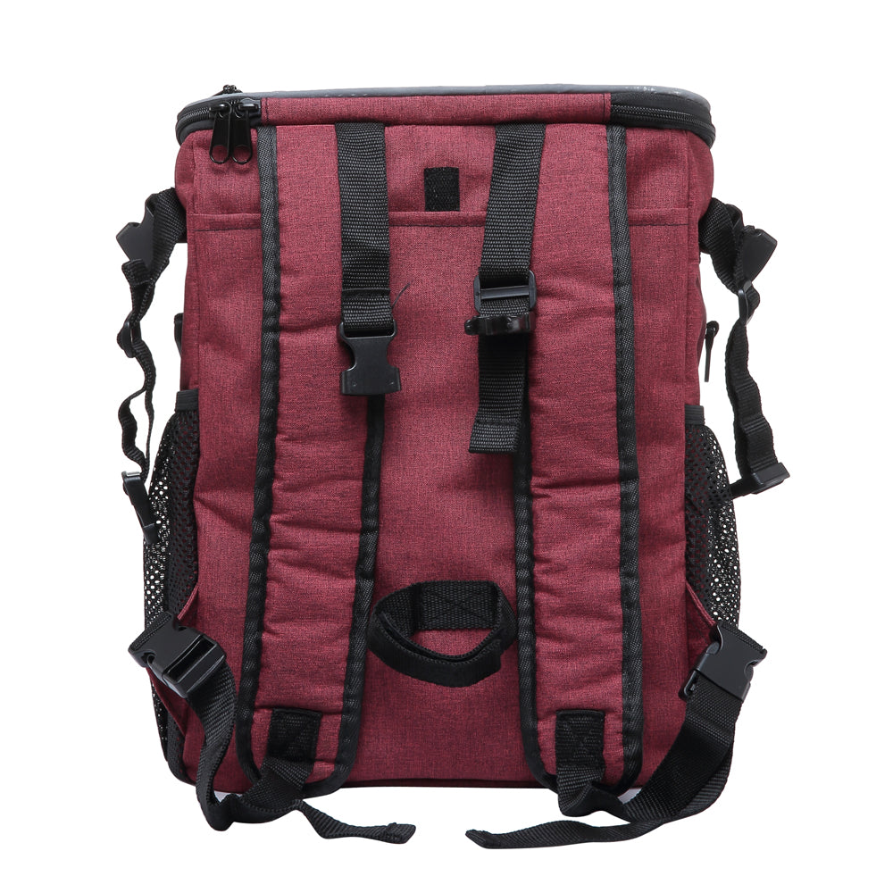 Multi-Function Pet Bike Carrier – Grey / Wine Red / Black / Pink Camo / Green Camo