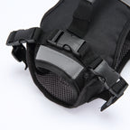 Multi-Function Pet Harness & Carry Strap – Black / Green / Grey