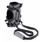 Multi-Function Pet Harness & Carry Strap – Black / Green / Grey