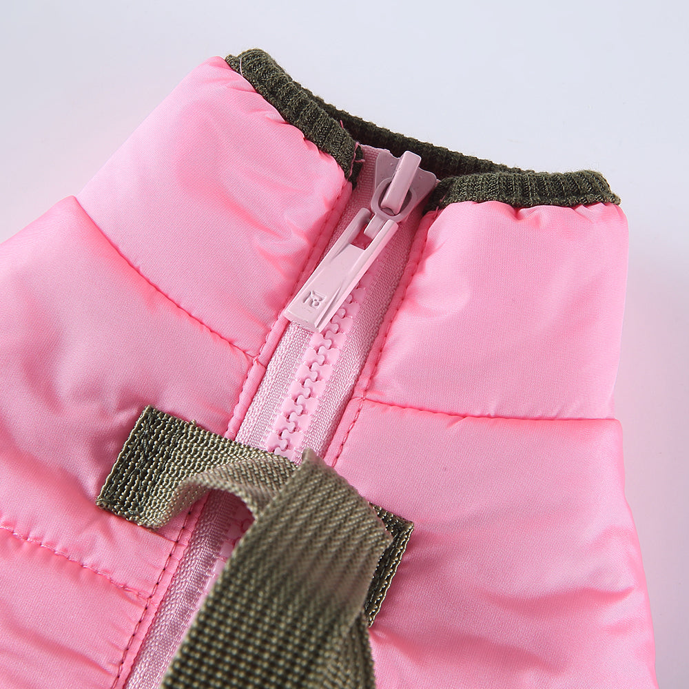 Cozy Adventure Dog Puffer Vest