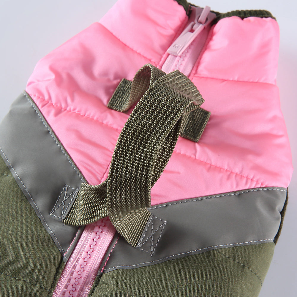 Cozy Adventure Dog Puffer Vest