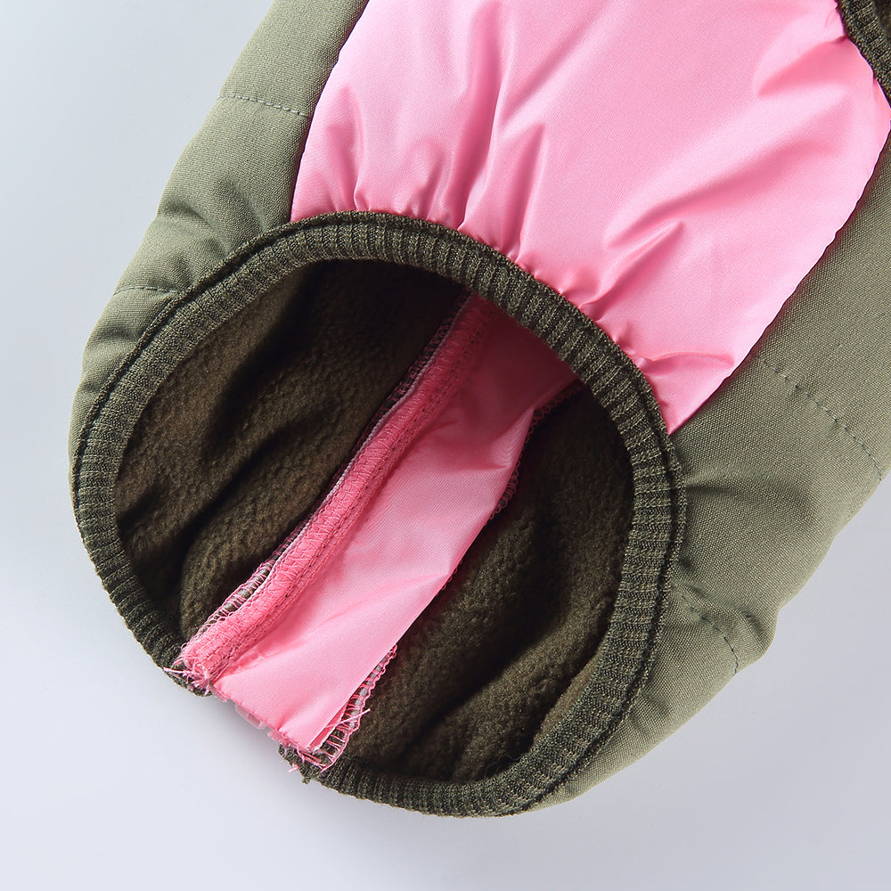 Cozy Adventure Dog Puffer Vest