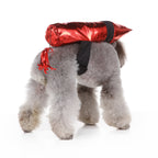 Cartoon Acme Dynamite Dog Costume – Fun Red Dynamite Outfit with Fuzzy Fuse