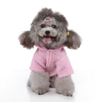 PinkyPaw Fuzzy Dog Hoodie