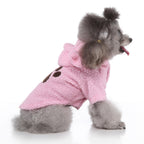 PinkyPaw Fuzzy Dog Hoodie