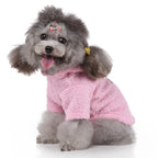 PinkyPaw Fuzzy Dog Hoodie