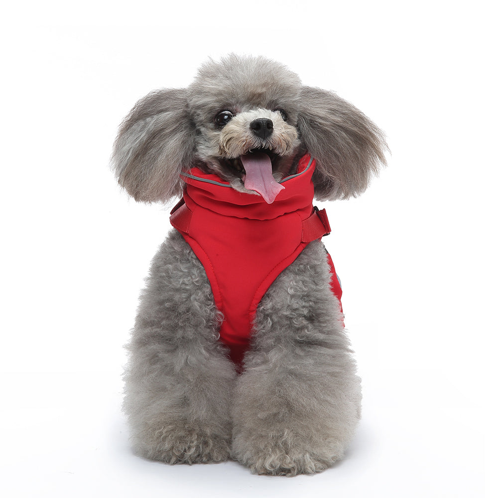 Dual-Color & Sport Harness Jacket – Red / Black / Army Green