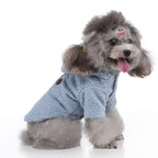 PinkyPaw Fuzzy Dog Hoodie