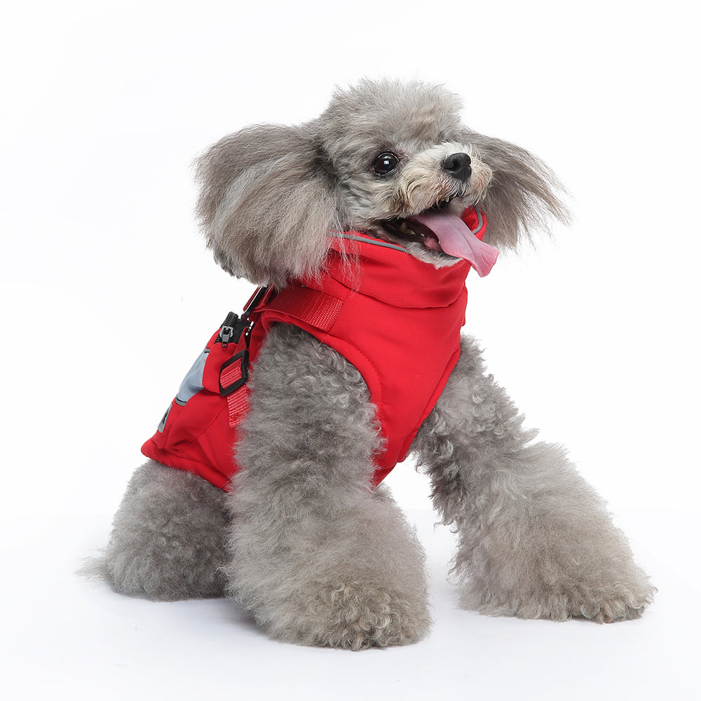 Dual-Color & Sport Harness Jacket – Red / Black / Army Green