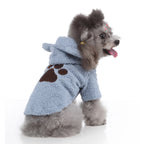 PinkyPaw Fuzzy Dog Hoodie