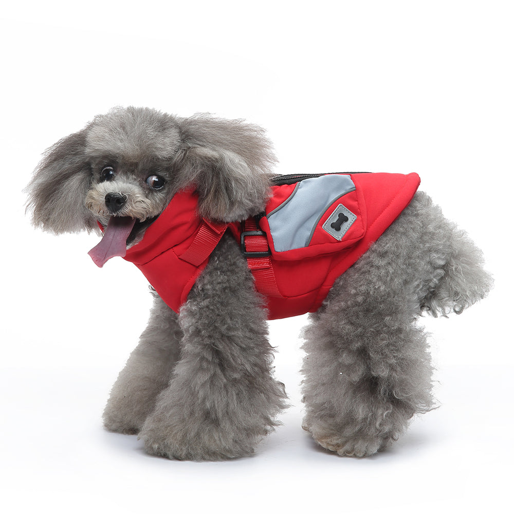 Dual-Color & Sport Harness Jacket – Red / Black / Army Green