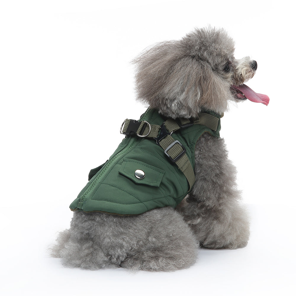 Quilted Tactical Harness Dog Vest